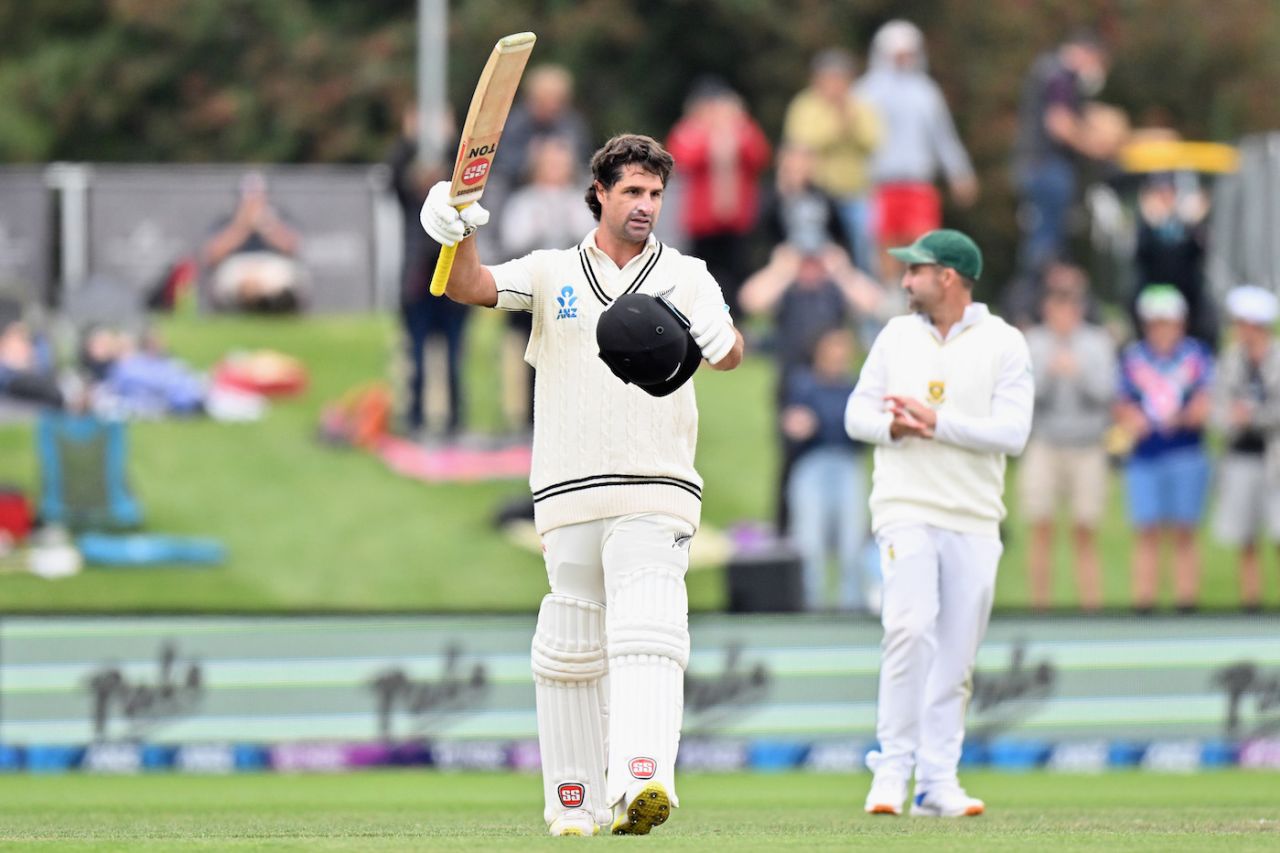 Colin de Grandhomme's century continued New Zealand's fight, New Zealand vs South Africa, 2nd Test, Christchurch, 3rd day, February 27, 2022