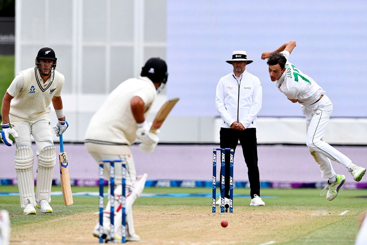 Marco Jansen's height makes him an unsettling bowler to face, New Zealand vs South Africa, 2nd Test, Christchurch, 3rd day, February 27, 2022