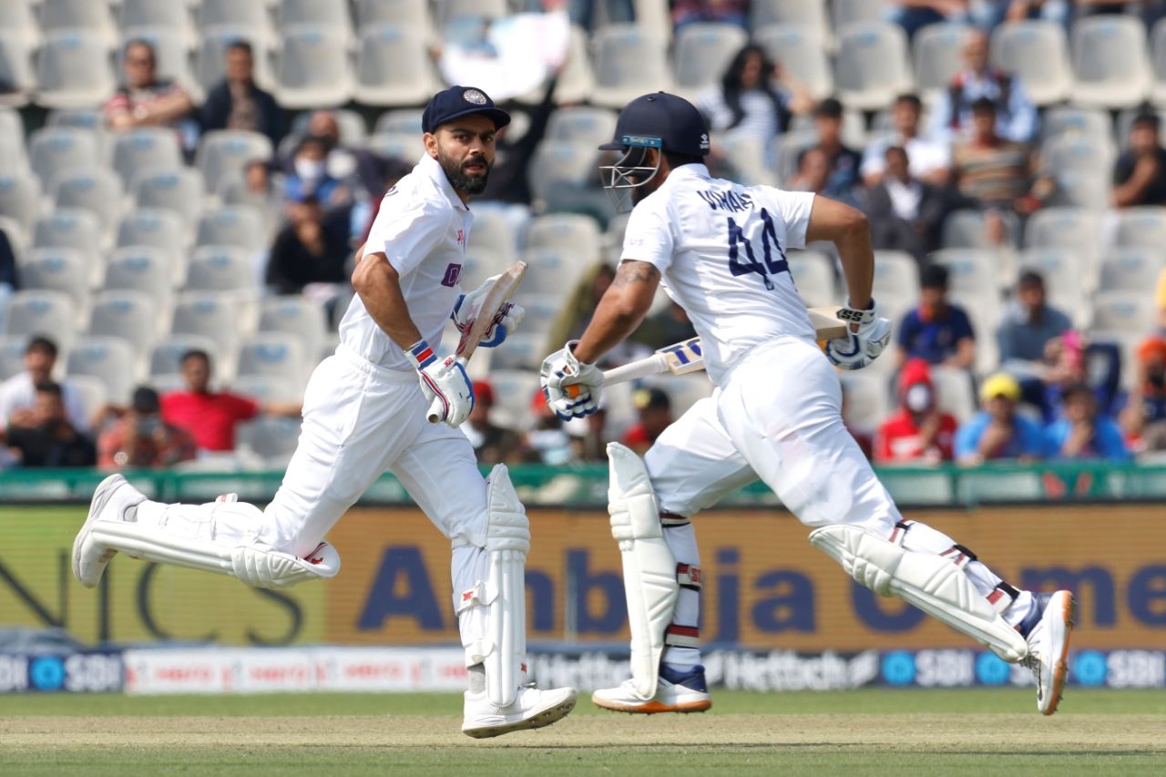 Virat Kohli and Hanuma Vihari laid a platform for India, India vs Sri Lanka, 1st Test, Mohali, 1st day, March 4, 2022