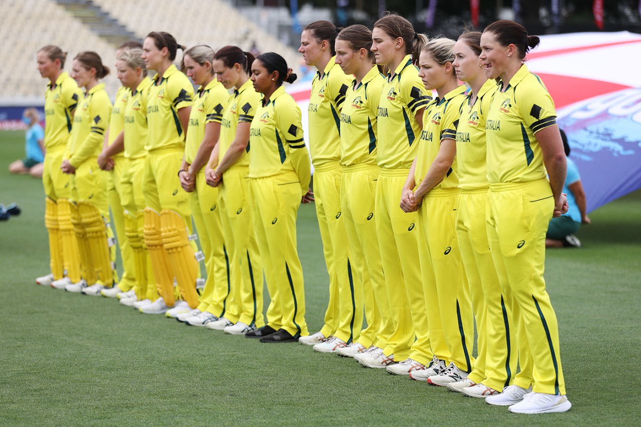 Australia pay their respects to Shane Warne and Rod Marsh, Australia vs England, Women's World Cup 2022, Hamilton, March 5, 2022