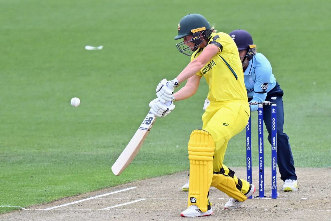 Meg Lanning square drives imperiously, Australia v England, Women's World Cup, Hamilton, March 5, 2022