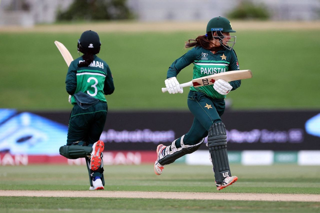 Aliya Riaz and Bismah Maroof revived Pakistan's innings, Australia vs Pakistan, Women's World Cup 2022, Mount Maunganui, March 8, 2022