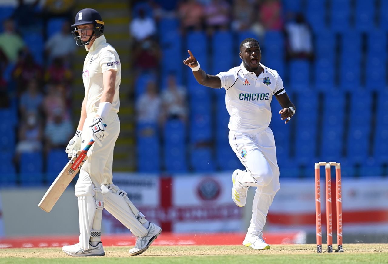 Jayden Seales had Zak Crawley caught behind, West Indies vs England, 1st Test, Antigua, 1st day, March 8, 2022