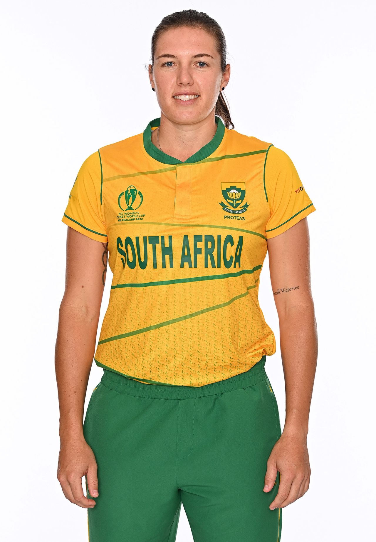 Tazmin Brits, player portrait
