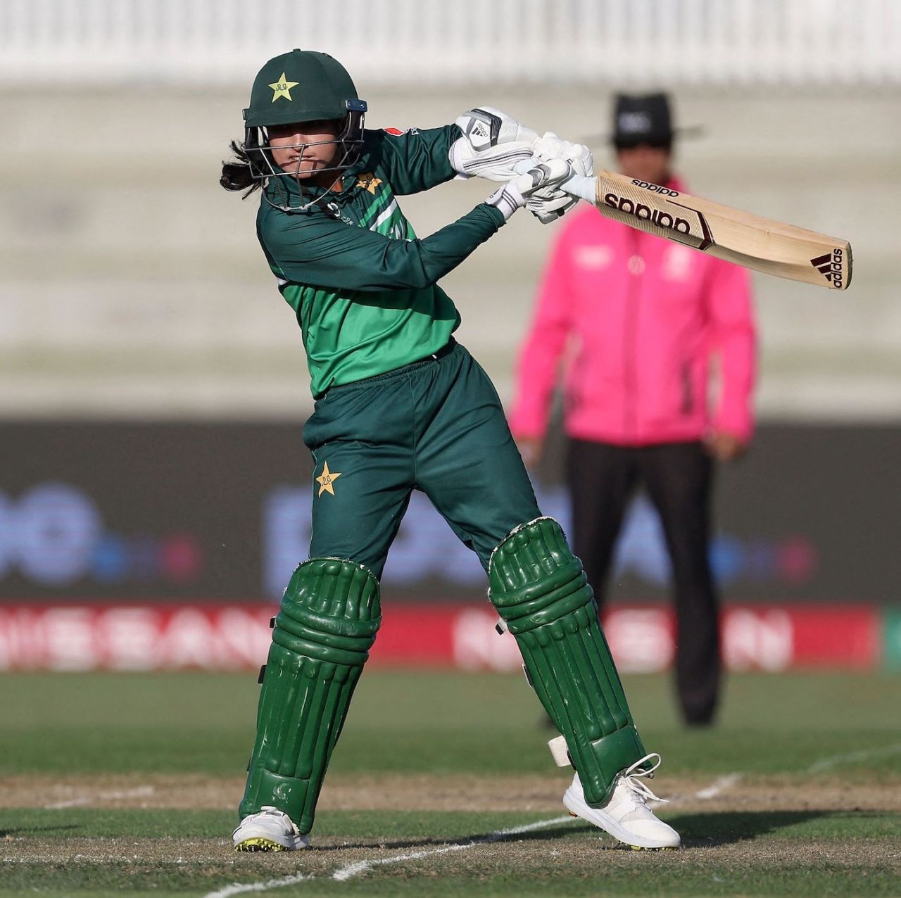 Omaima Sohail hit her third ODI half-century, Pakistan vs South Africa, Women's World Cup 2022, Mount Maunganui, March 11, 2022