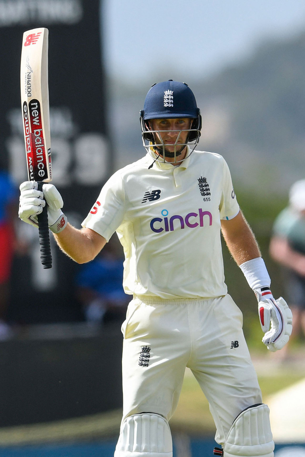 Joe Root celebrates his half-century, West Indies vs England, 1st Test, Antigua, 4th day, March 11, 2022