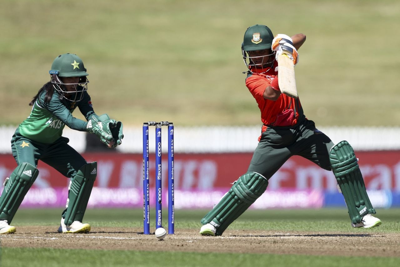 Fargana Hoque tackled the spinners well, Pakistan vs Bangladesh, Women's World Cup 2022, Hamilton, March 14, 2022