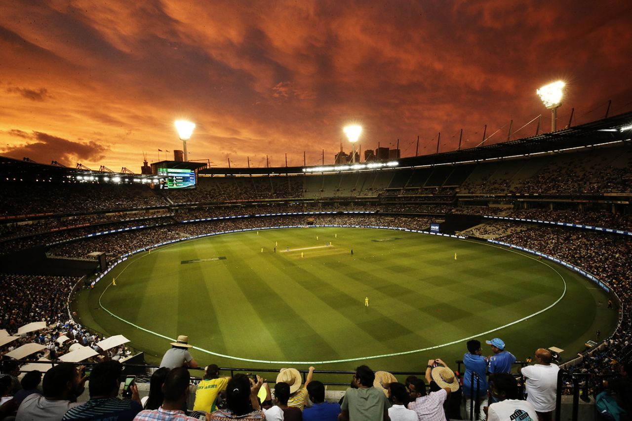 A general view of the MCG, Australia v India, 3rd ODI, Melbourne, January 18, 2019