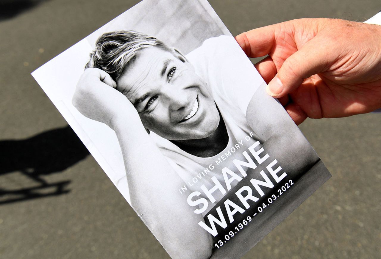 The funeral of Shane Warne took place in Melbourne on Sunday, Melbourne, March 20, 2022