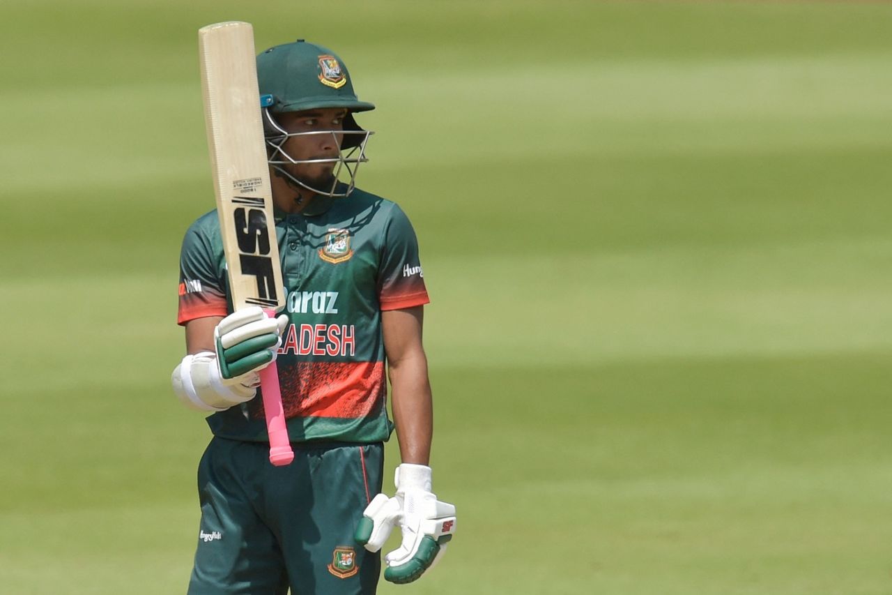 Afif Hossain top-scored with 72, South Africa vs Bangladesh, 2nd ODI, Johannesburg, March 20, 2022