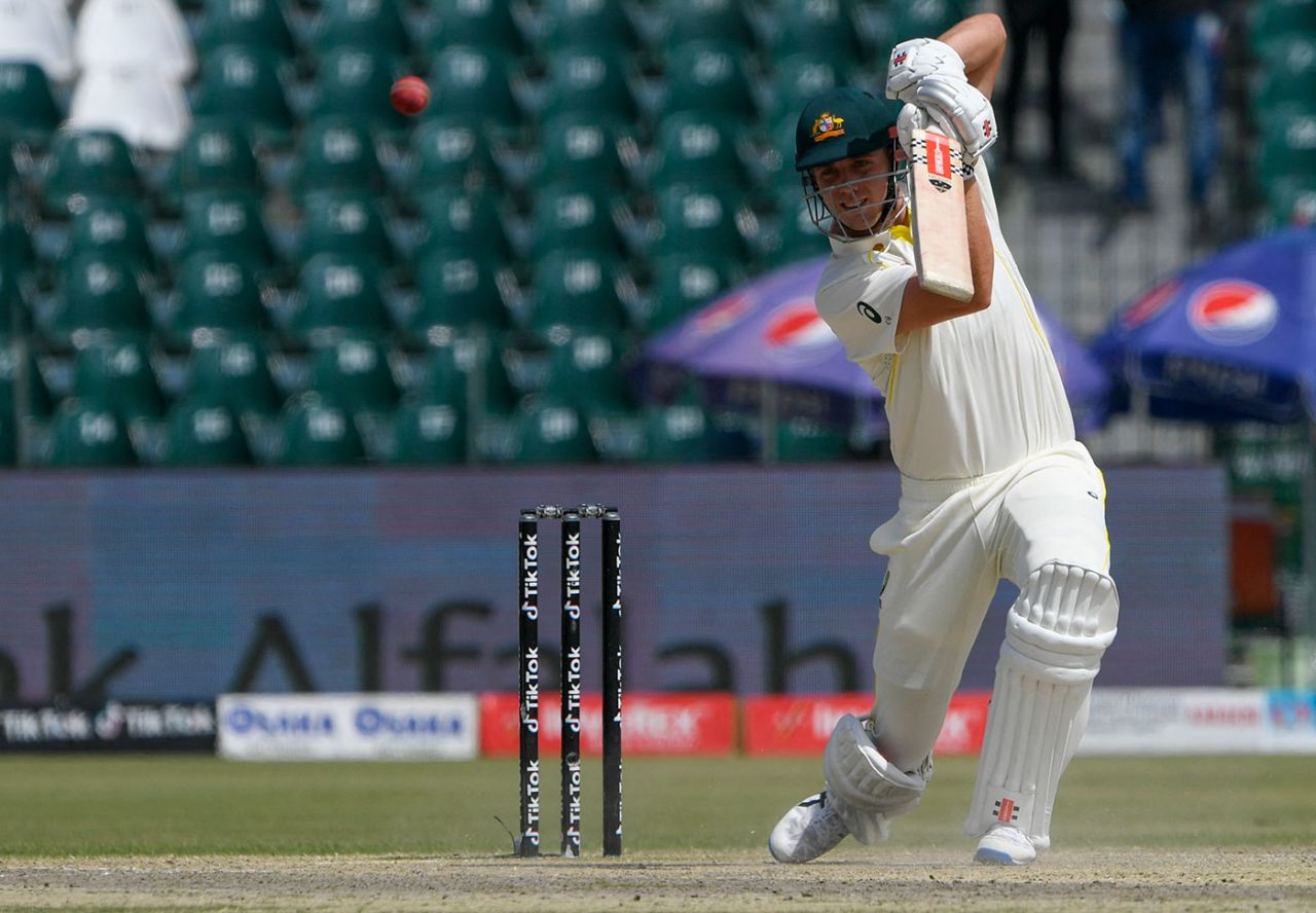 Cameron Green played some terrific drives, Pakistan vs Australia, 3rd Test, Lahore, 2nd day, March 22, 2022