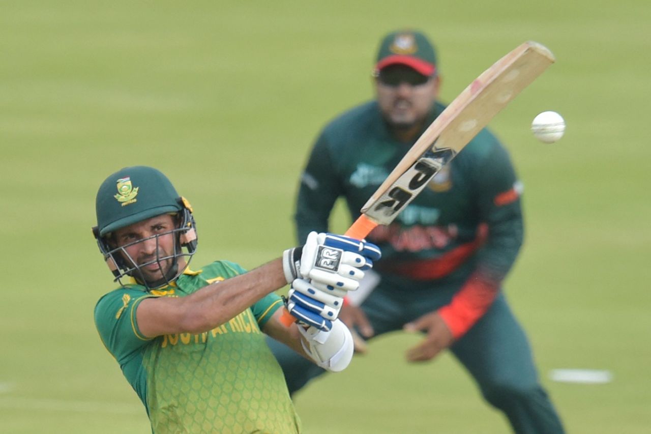 Keshav Maharaj made 28 from No. 8, South Africa vs Bangladesh, 3rd ODI, Centurion, March 23, 2022