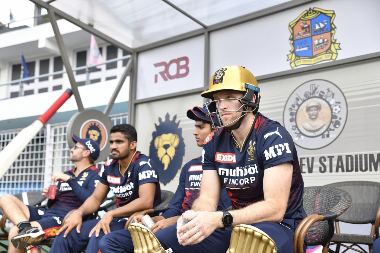 David Willey waits for his chance to get batting practice, Mumbai, March 26, 2022