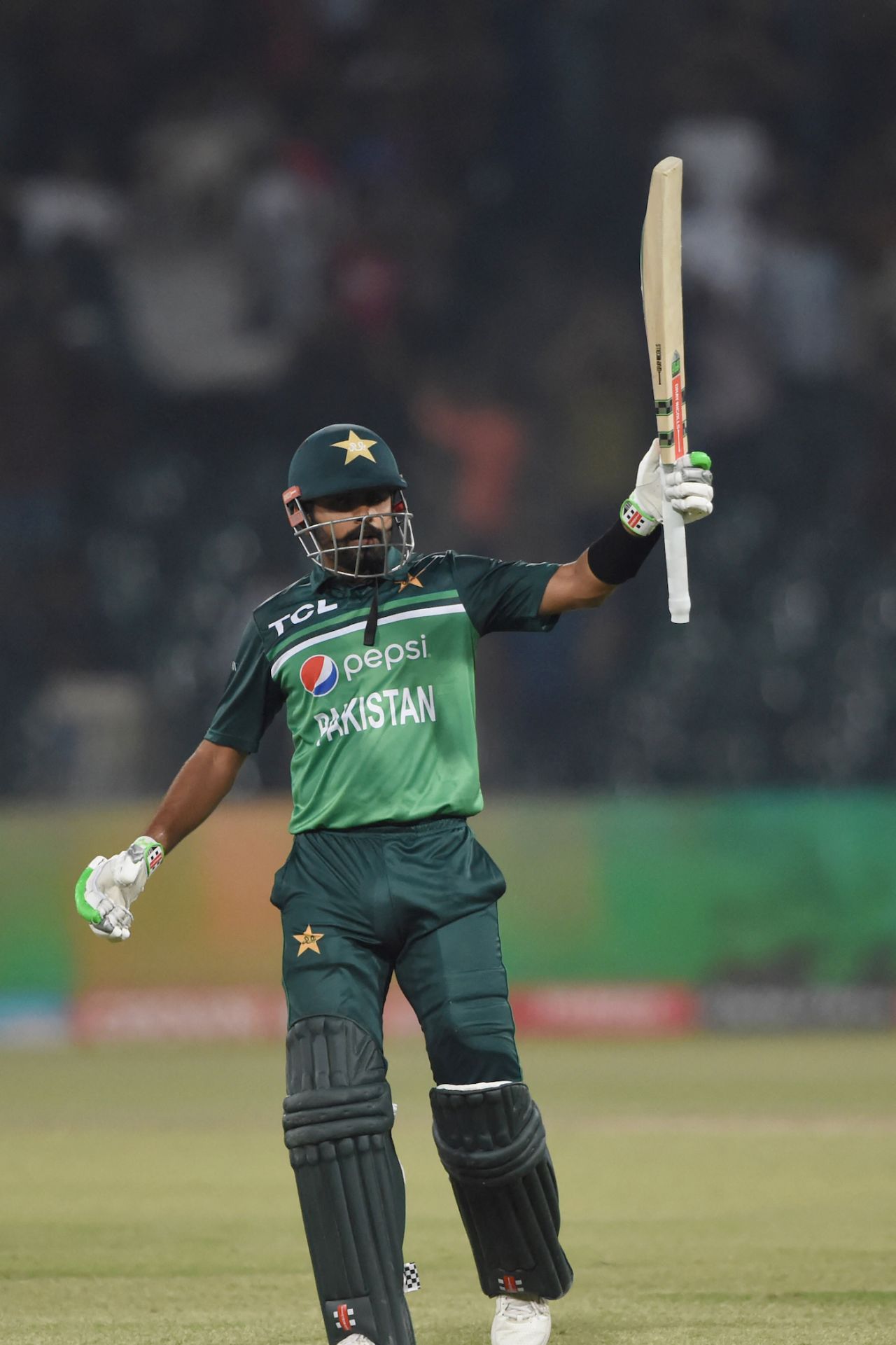 Babar Azam brought up a 73-ball century, Pakistan vs Australia, 2nd ODI, Lahore, March 31, 2022