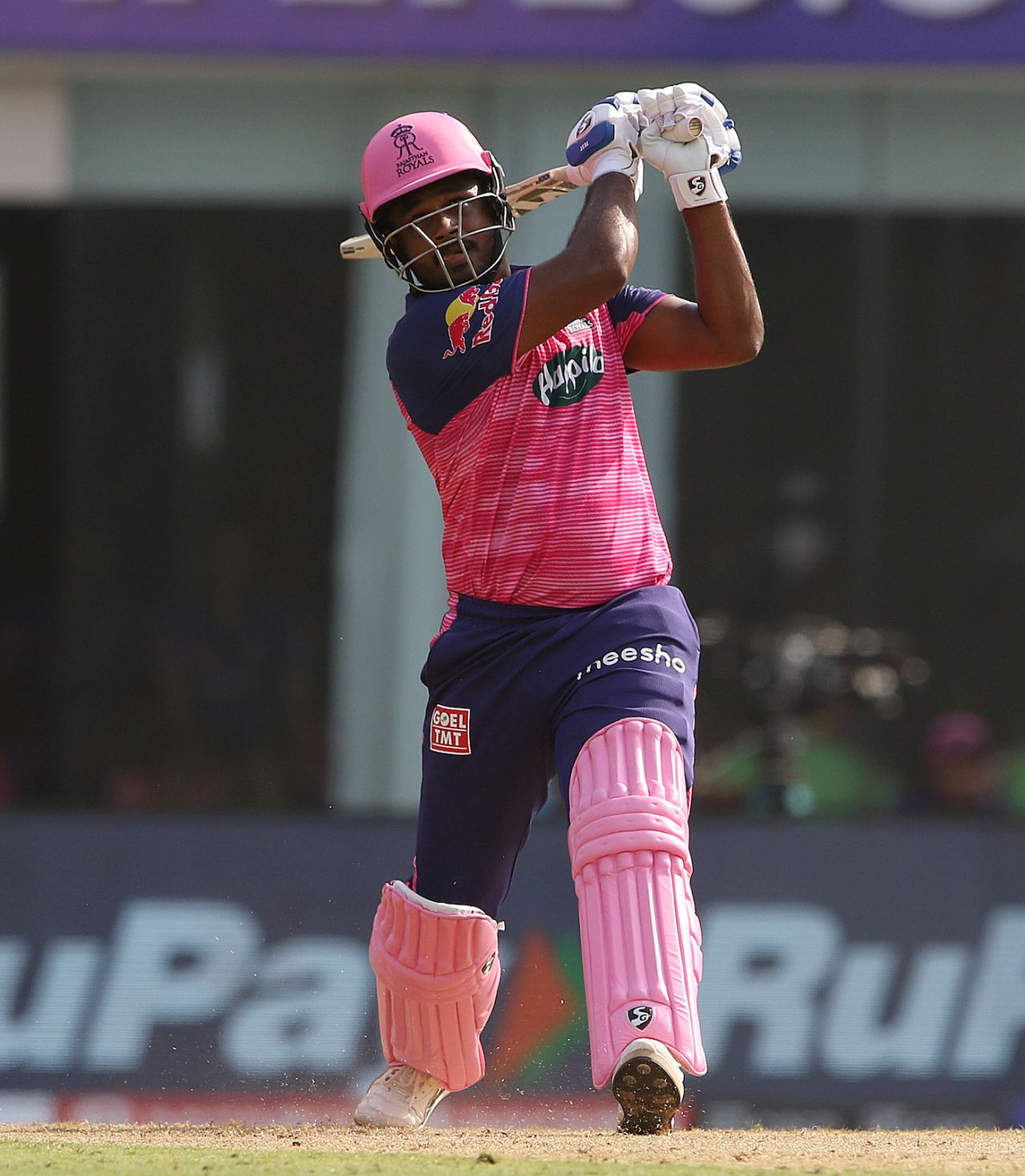 Sanju Samson brought out the big hits almost as soon as he walked out, Mumbai Indians vs Rajasthan Royals, IPL 2022, Mumbai, April 2, 2022