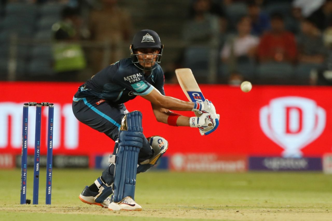Shubman Gill waits and watches... Gujarat Titans vs Delhi Capitals, IPL 2022, Pune, April 2, 2022