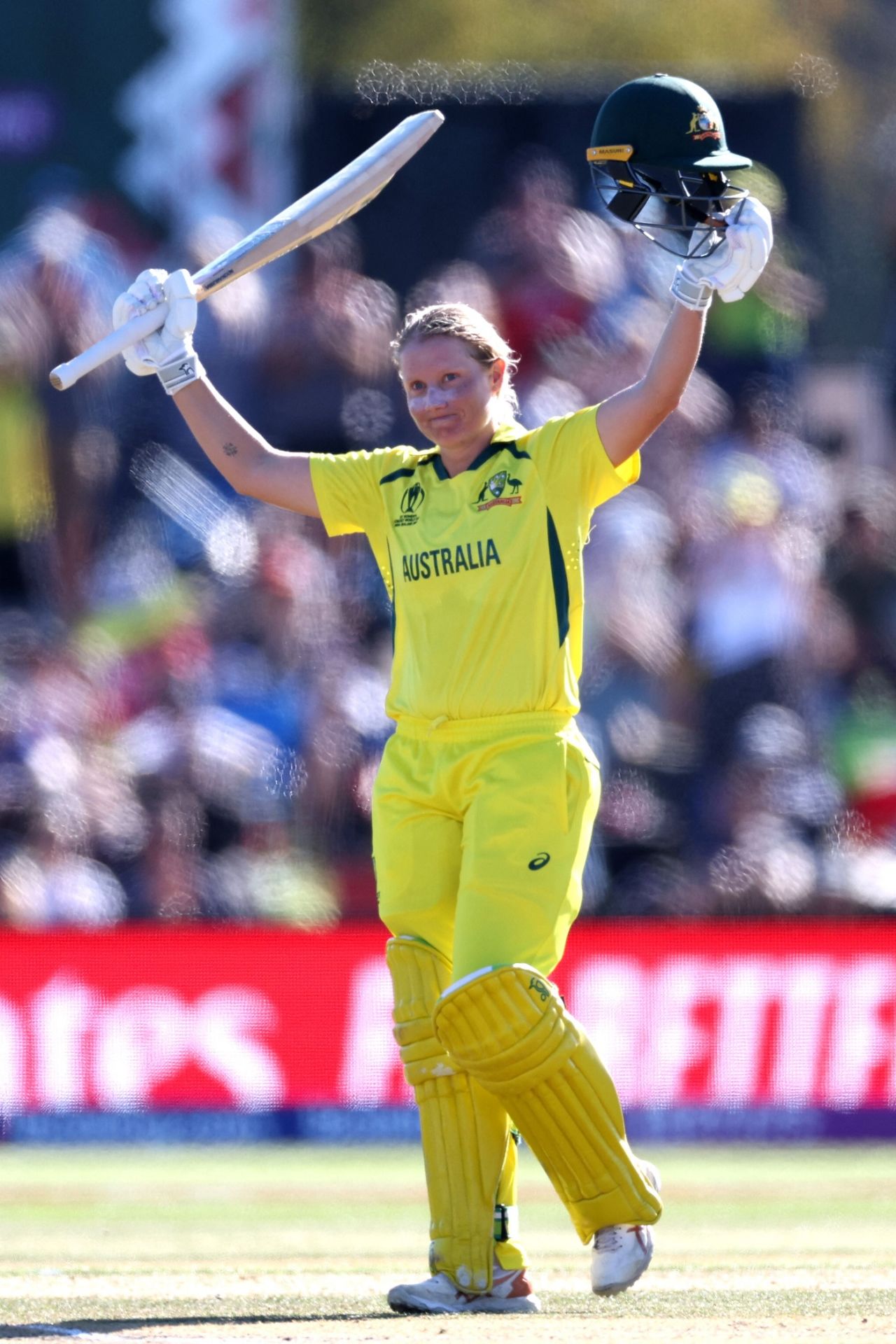 Alyssa Healy became the first to score two tons in a single World Cup edition, Australia vs England, Women's World Cup 2022 final, Christchurch, April 3, 2022