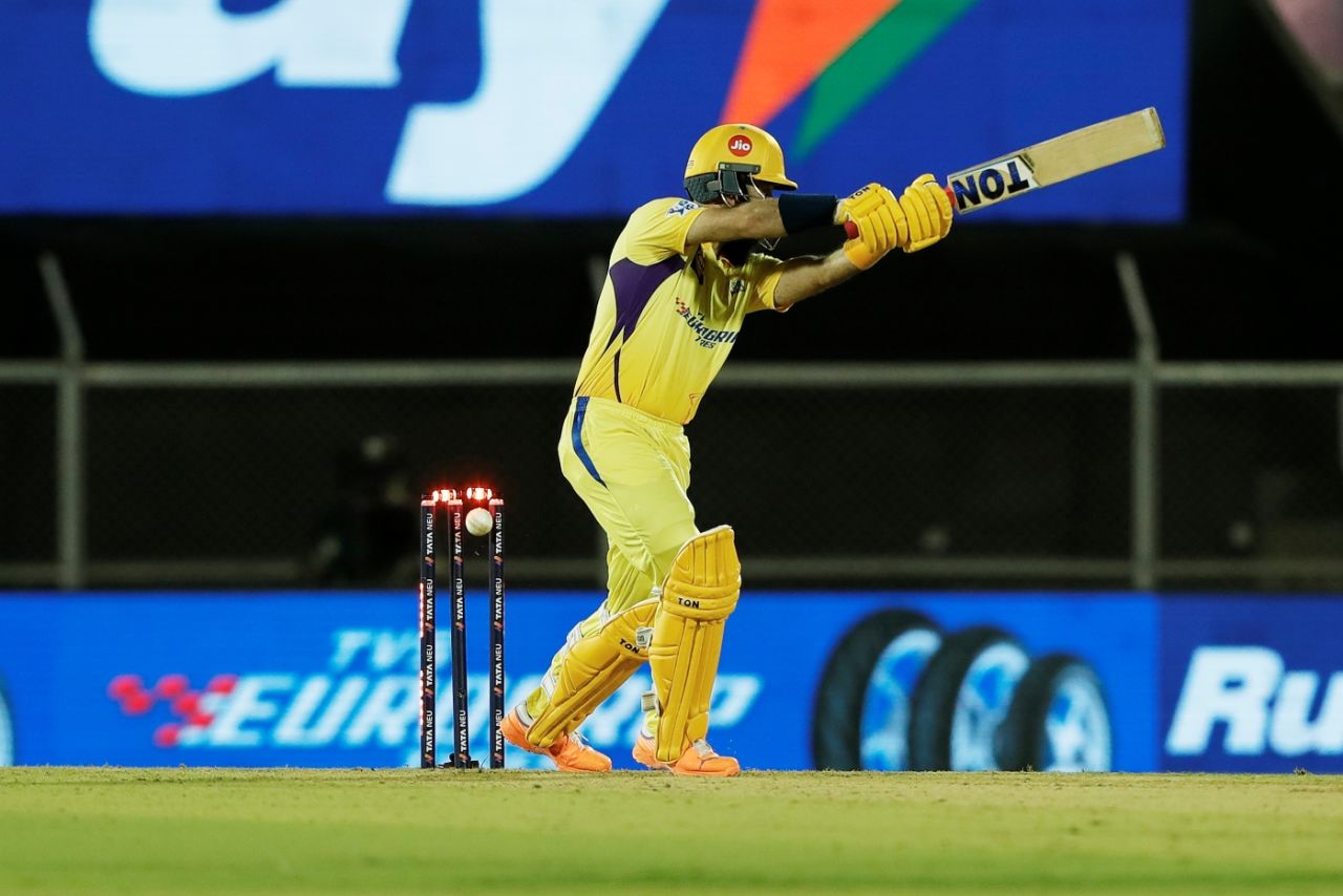 Moeen Ali was bowled for a duck by Vaibhav Arora, Chennai Super Kings vs Punjab Kings, IPL 2022, Mumbai, April 3, 2022