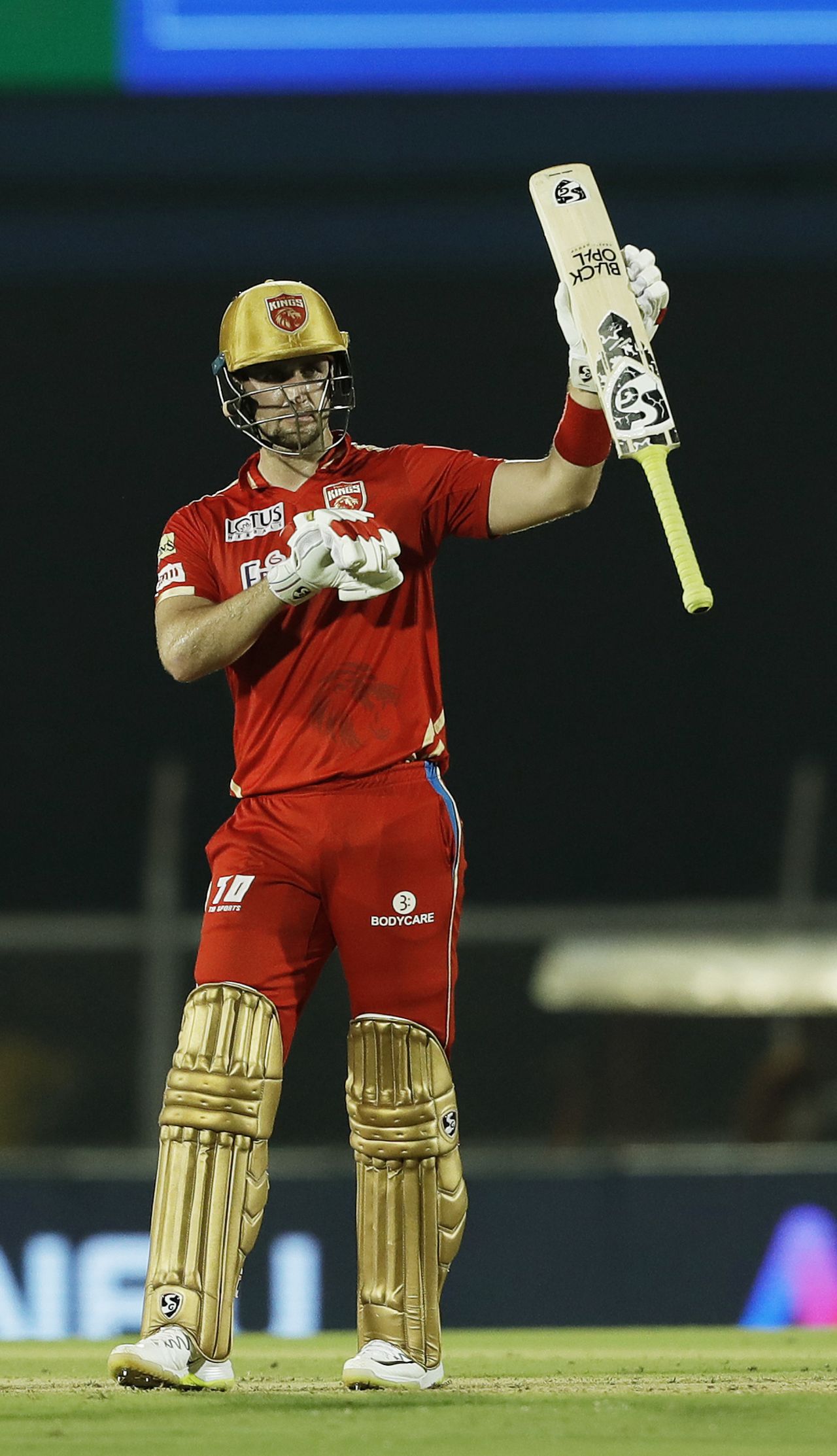 Liam Livingstone brought up a 21-ball half-century, Gujarat Titans vs Punjab Kings, IPL 2022, Brabourne Stadium, Mumbai, April 8, 2022