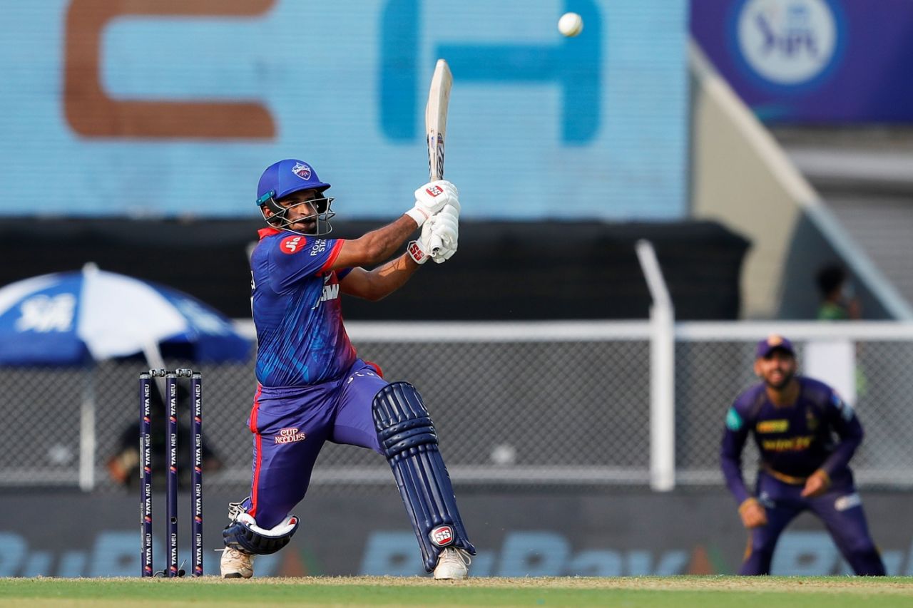 Shardul Thakur slammed an unbeaten 29 off 11, Kolkata Knight Riders vs Delhi Capitals, IPL 2022, Brabourne Stadium, Mumbai, April 10, 2022