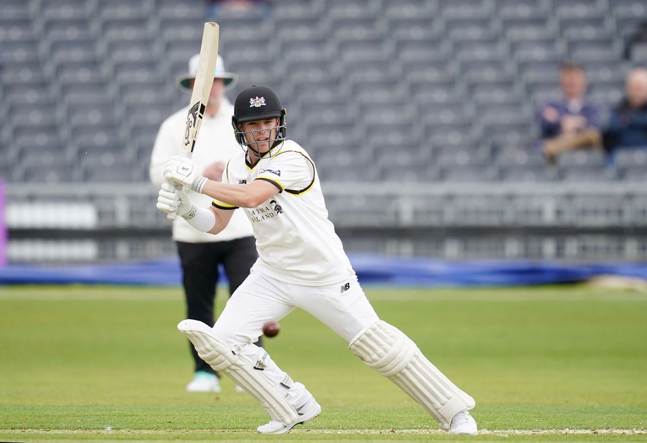 Marcus Harris was making his Gloucestershire debut, Gloucestershire vs Yorkshire, LV= Insurance County Championship division one, 1st day, Bristol, April 14, 2022