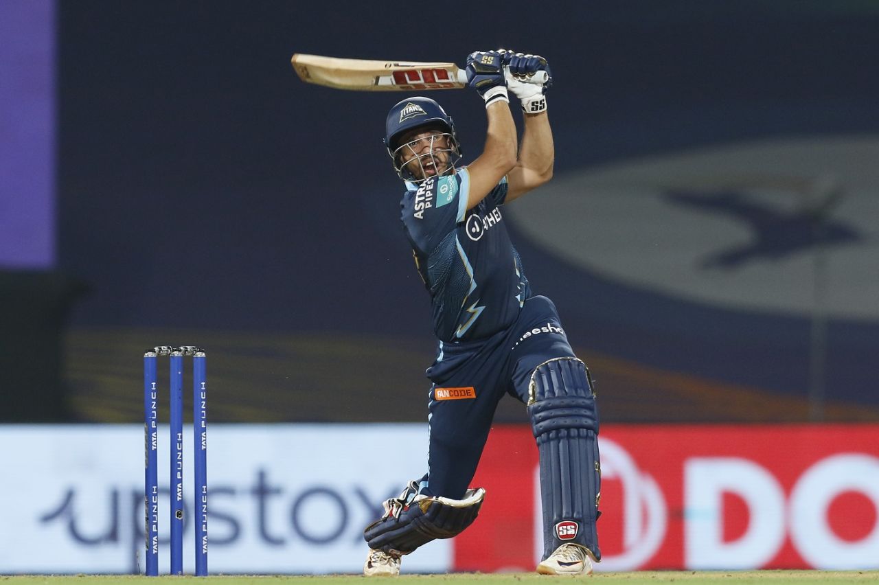 Abhinav Manohar gave Gujarat Titans the impetus in the middle-overs, Gujarat Titans vs Rajasthan Royals, IPL 2022, DY Patil Stadium, Mumbai, April 14, 2022