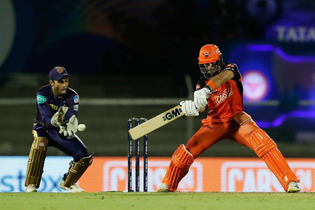 Aiden Markram hit a half-century and took Sunrisers past the target, Kolkata Knight Riders vs Sunrisers Hyderabad, IPL 2022, Brabourne Stadium, Mumbai, April 15, 2022