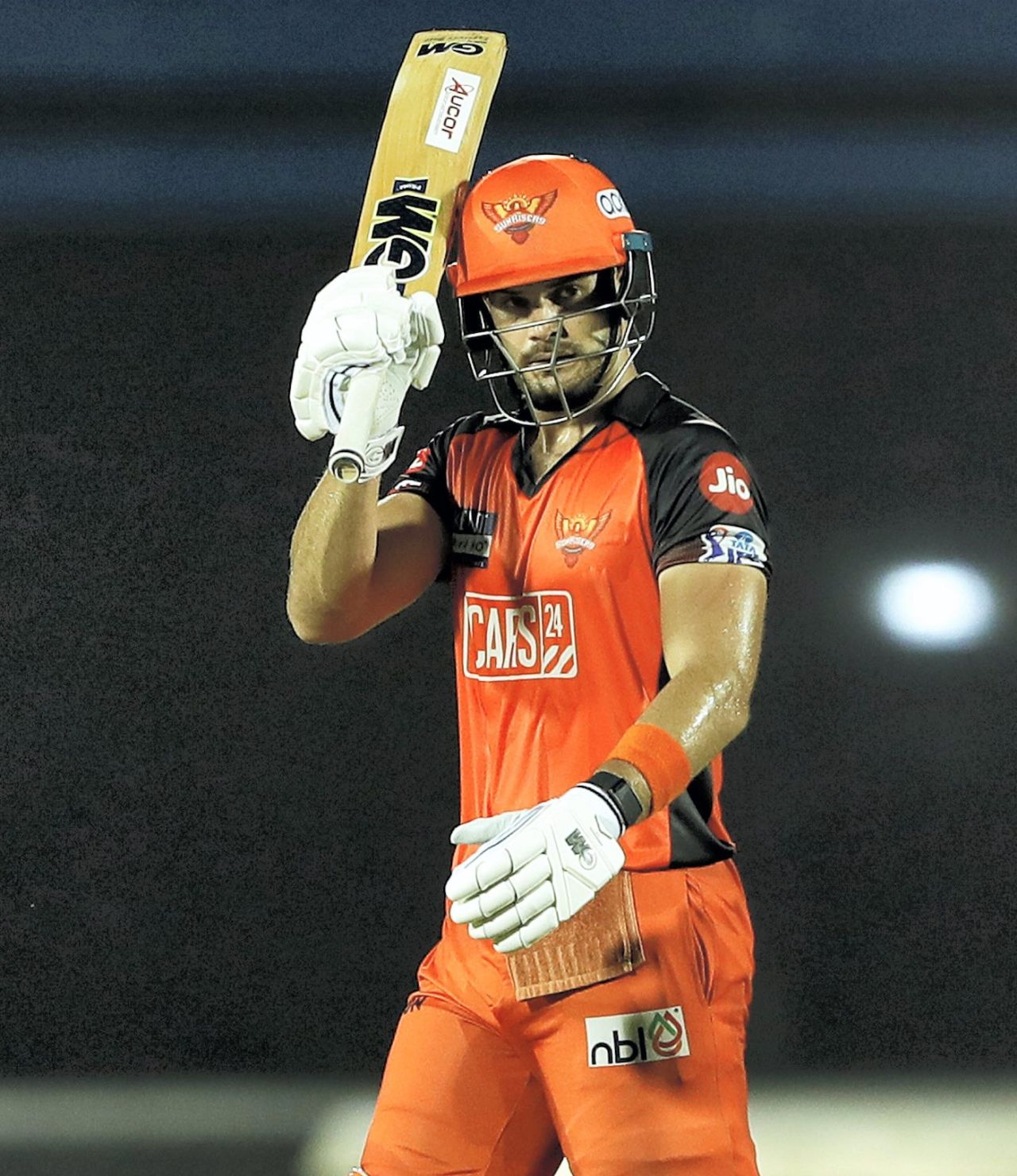 Aiden Markram brought up his second half-century of IPL 2022, Kolkata Knight Riders vs Sunrisers Hyderabad, IPL 2022, Brabourne Stadium, Mumbai, April 15, 2022