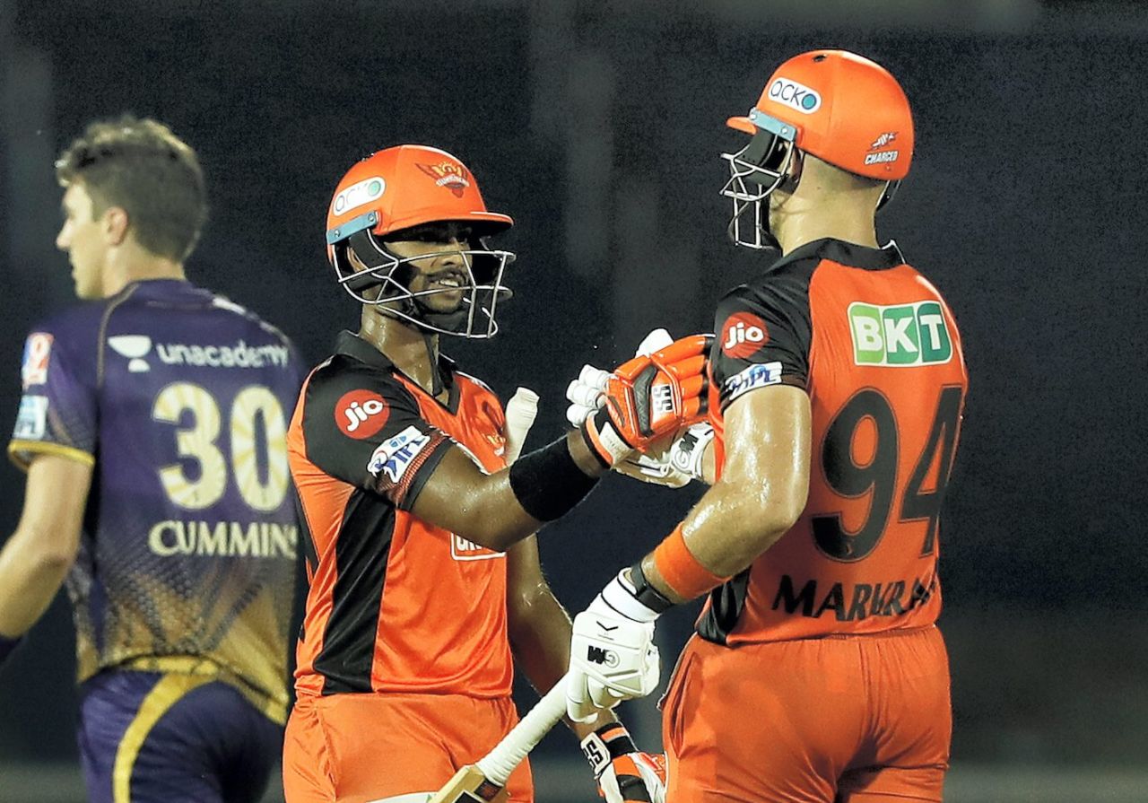 Nicholas Pooran and Aiden Markram finished another match for Sunrisers, Kolkata Knight Riders vs Sunrisers Hyderabad, IPL 2022, Brabourne Stadium, Mumbai, April 15, 2022