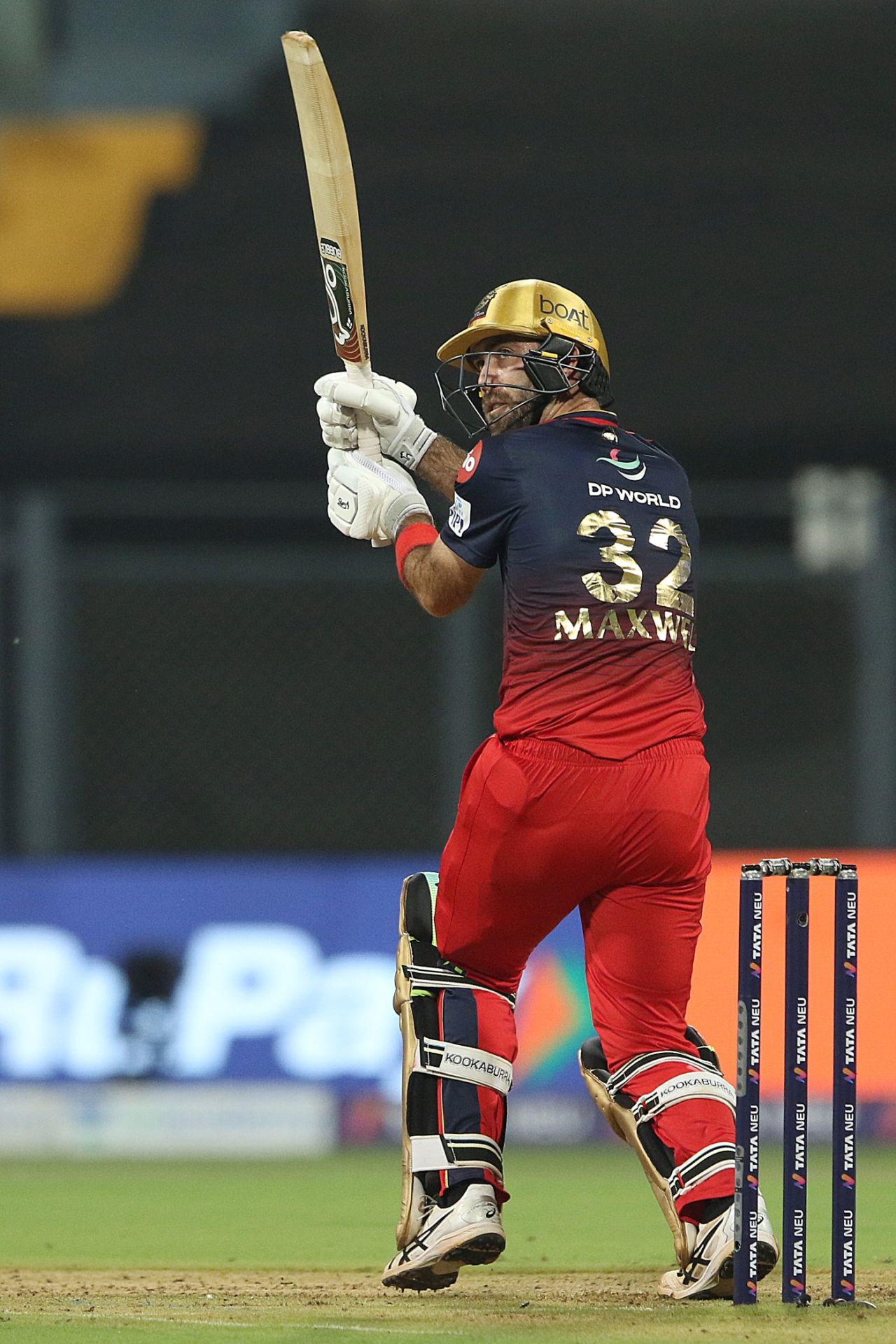 Glenn Maxwell teed off for Royal Challengers Bangalore, Delhi Capitals vs Royals Challengers Bangalore, IPL 2022, Wankhede Stadium, Mumbai, April 16, 2022
