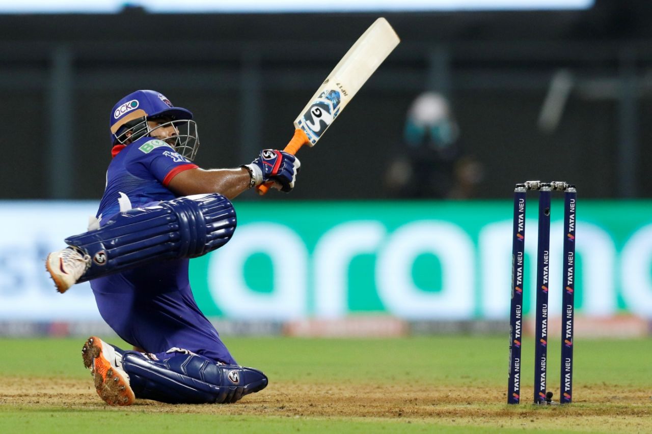 Name that Rishabh Pant shot... Delhi Capitals vs Royals Challengers Bangalore, IPL 2022, Wankhede Stadium, Mumbai, April 16, 2022