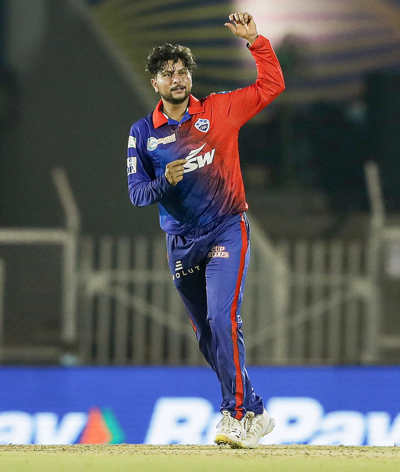 Kuldeep Yadav picked up his third Player-of-the-Match award, Delhi Capitals vs Punjab Kings, IPL 2022, Brabourne Stadium, Mumbai, April 20, 2022