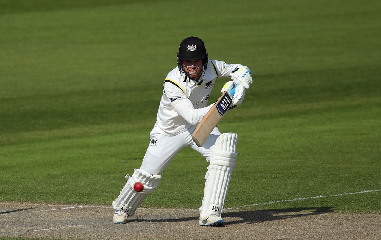 Ryan Higgins helped patch up the Gloucestershire innings, Lancashire vs Gloucestershire, LV= Insurance Championship, Division One, 1st day, Emirates Old Trafford, April 21, 2022