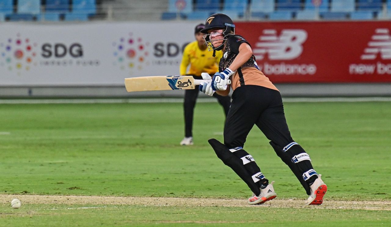 Sterre Kalis impressed with her half-century, Tornadoes vs Warriors, FairBreak Invitational Tournament 2022, Dubai, May 06, 2022