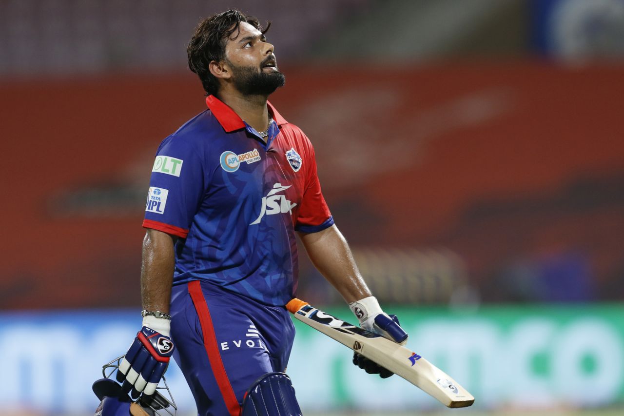 A frustrated Rishabh Pant walks off, Chennai Super Kings vs Delhi Capitals, IPL 2022, DY Patil, Navi Mumbai, May 8, 2022