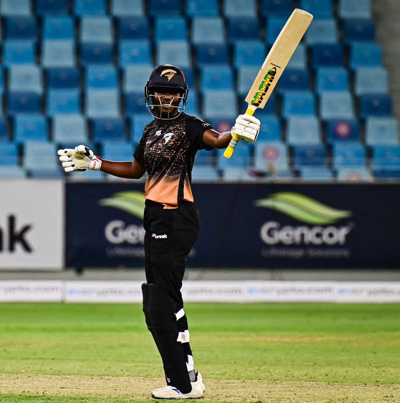 Stafanie Taylor had to be reminded that she completed her half-century, Tornadoes vs Barmy Army, FairBreak Invitational Tournament 2022, Dubai, May 8, 2022