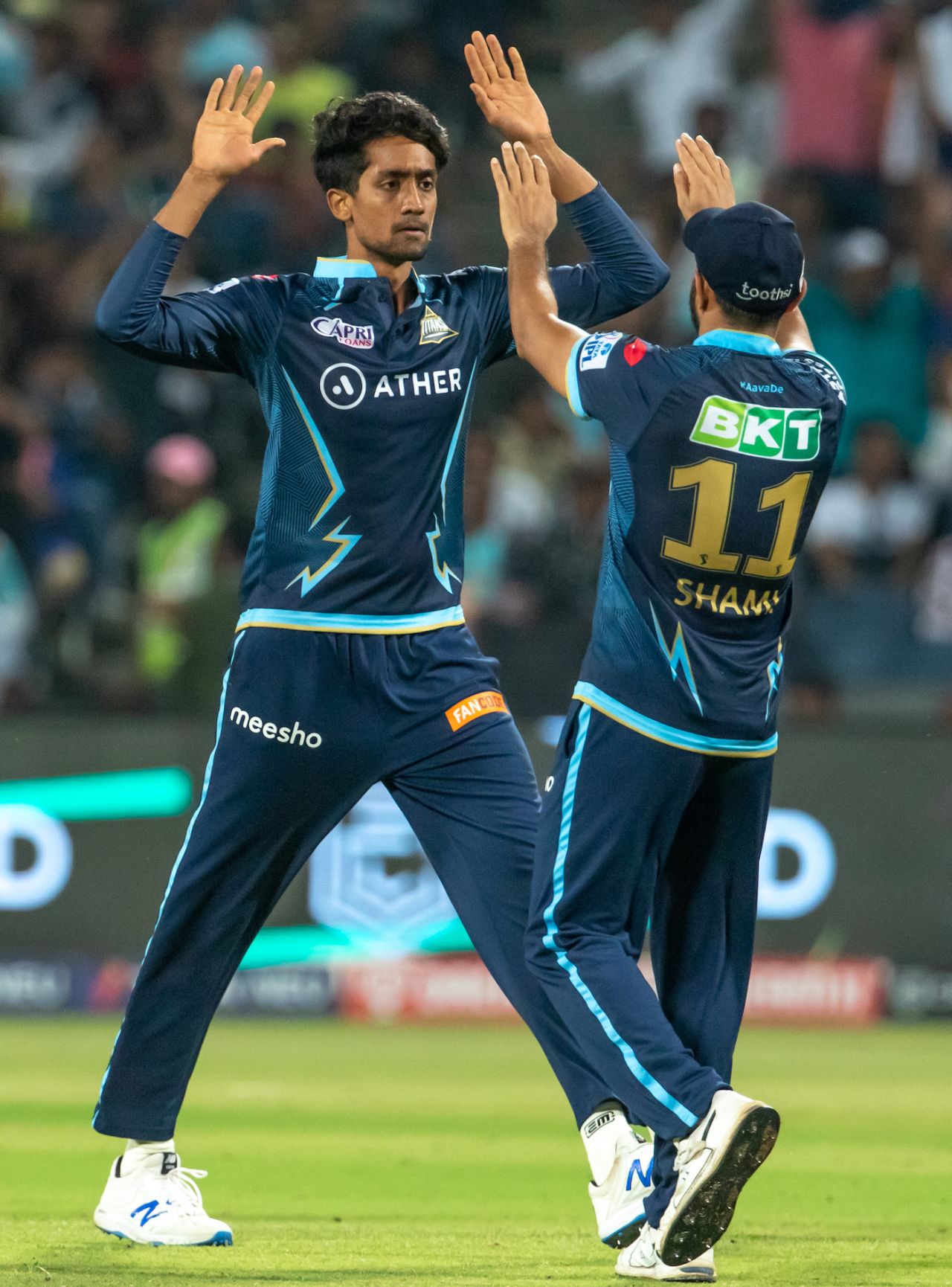 R Sai Kishore, on IPL debut, spun out Ayush Badoni, Gujarat Titans vs Lucknow Super Giants, IPL 2022, Pune, May 10, 2022