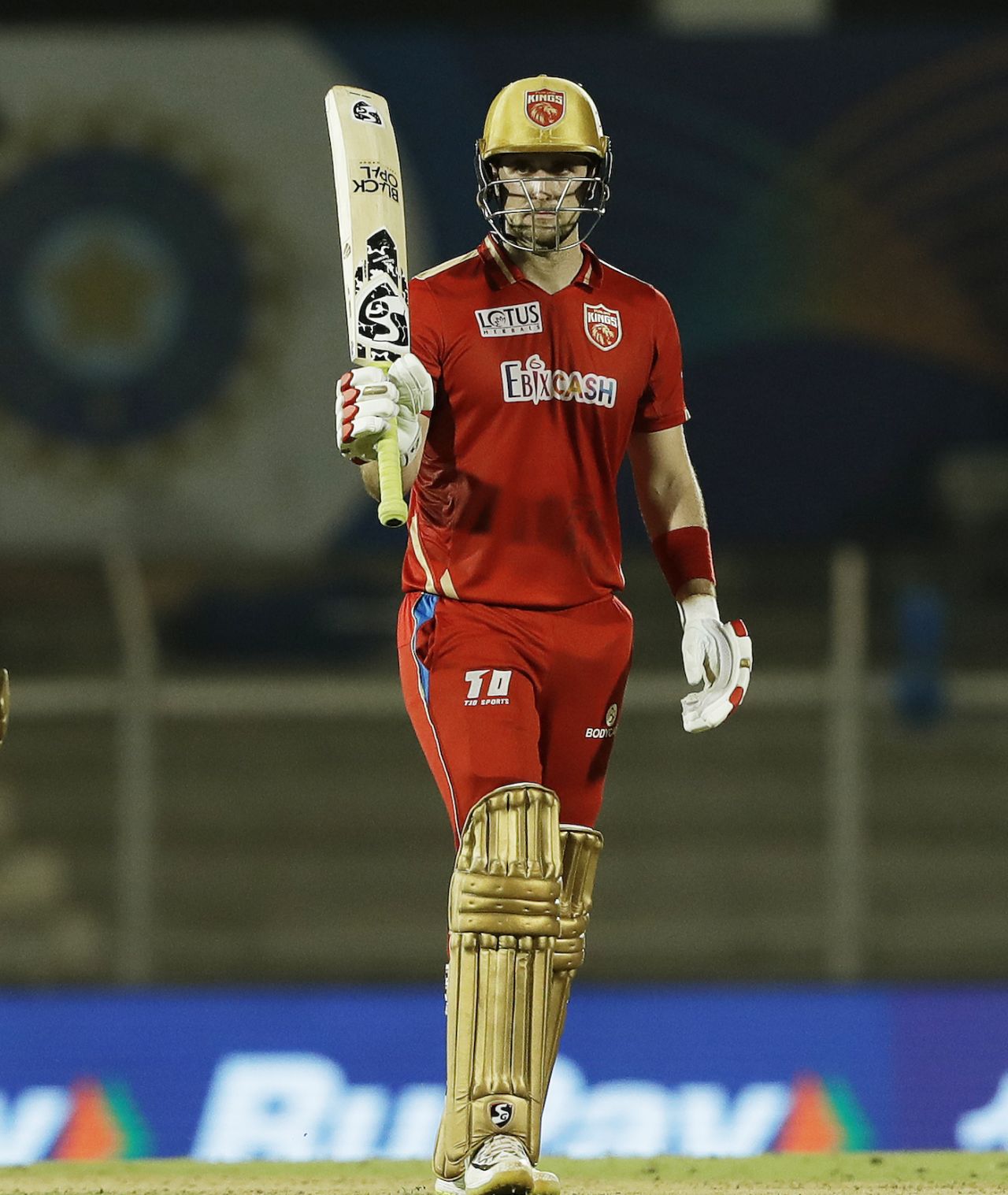 Liam Livingstone got to his half-century off 35 balls, and then sped up, Punjab Kings vs Royal Challengers Bangalore, IPL 2022, Brabourne Stadium, Mumbai, May 13, 2022