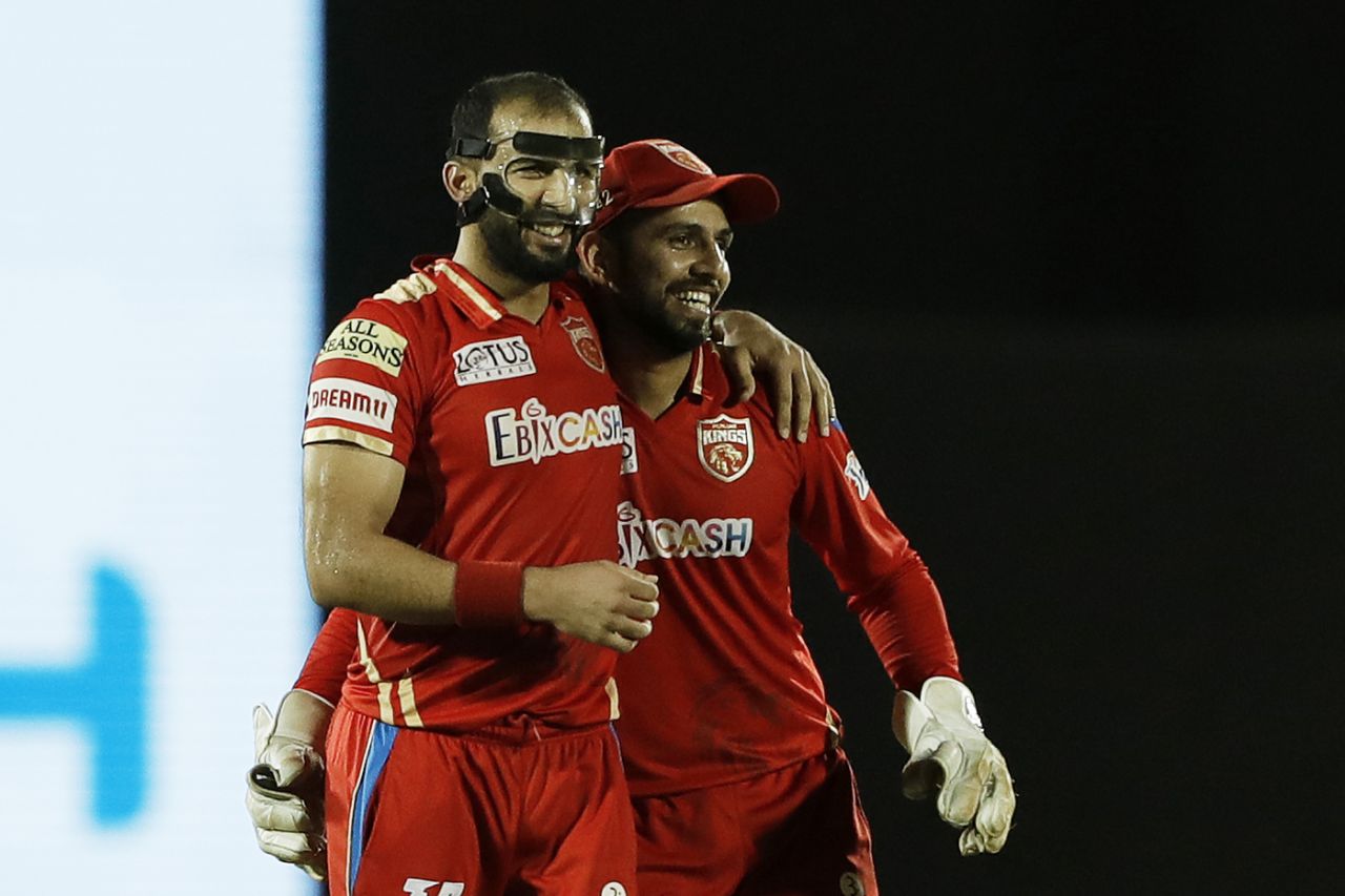 Rishi Dhawan and Jitesh Sharma combined to see the end of Faf du Plessis, Punjab Kings vs Royal Challengers Bangalore, IPL 2022, Brabourne Stadium, Mumbai, May 13, 2022