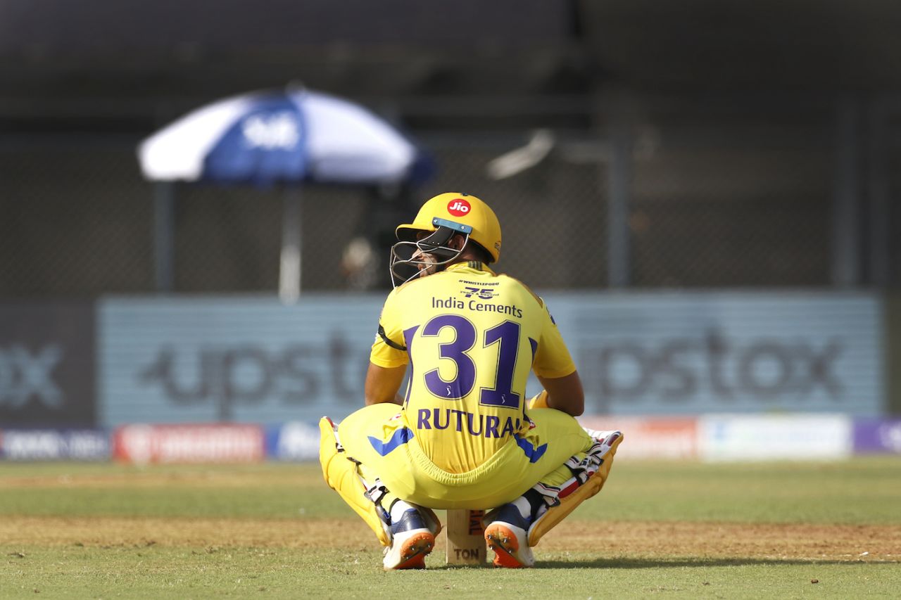 It was hot, and batting long - as Ruturaj Gaikwad did - was tough, Chennai Super Kings vs Gujarat Titans, IPL 2022, Wankhede Stadium, Mumbai, May 15, 2022