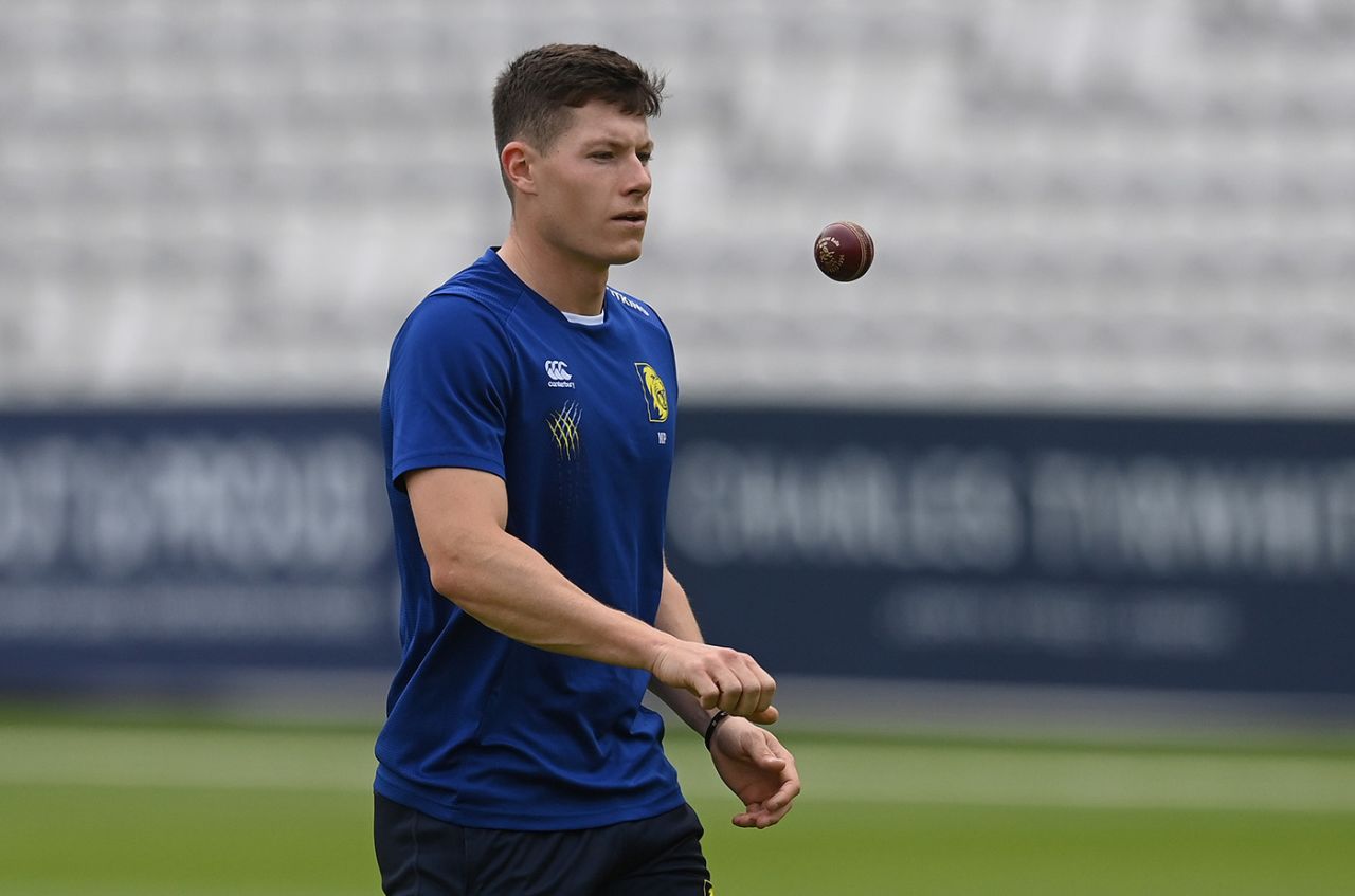 Matthew Potts trained at Lord's on Thursday, Middlesex vs Durham, County Championship Division Two, Day 1, May 19, 2022