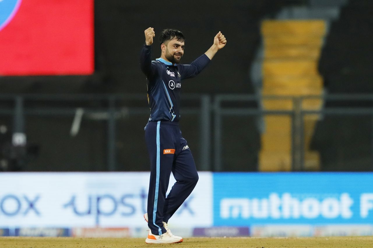 Rashid Khan dismissed both Faf du Plessis and Virat Kohli, Royal Challengers Bangalore vs Gujarat Titans, IPL 2022, Wankhede Stadium, Mumbai, May 19, 2022