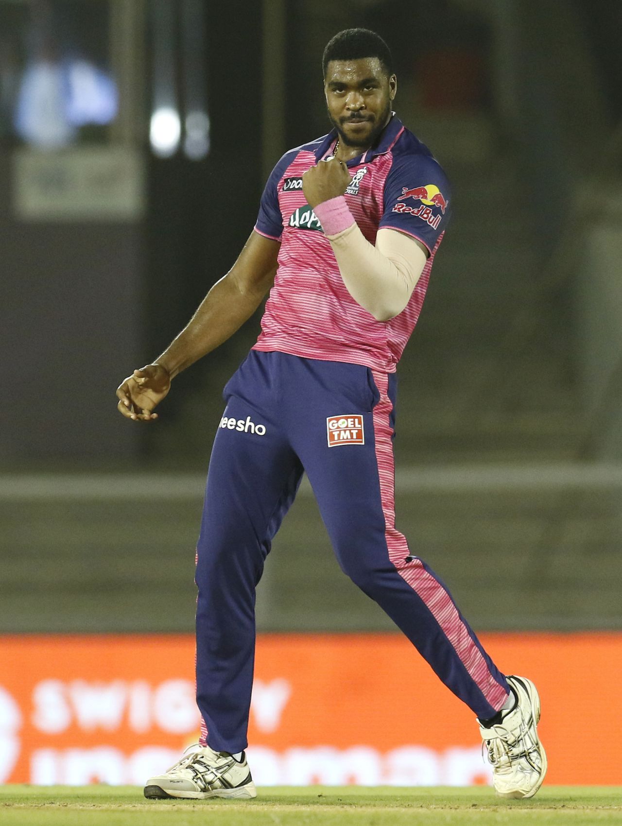 Obed McCoy had a great night with the ball, Chennai Super Kings vs Rajasthan Royals, IPL 2022, Brabourne Stadium, Mumbai, May 20, 2022