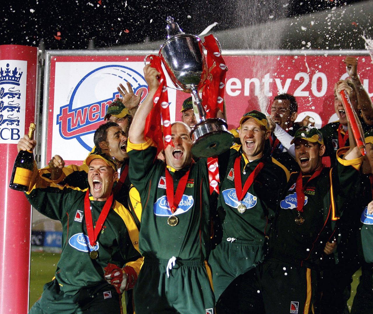 Jeremy Snape captained Leicestershire to the Twenty20 Cup in 2006, Nottinghamshire v Leicestershire, Twenty20 Final, Trent Bridge, August 12, 2006