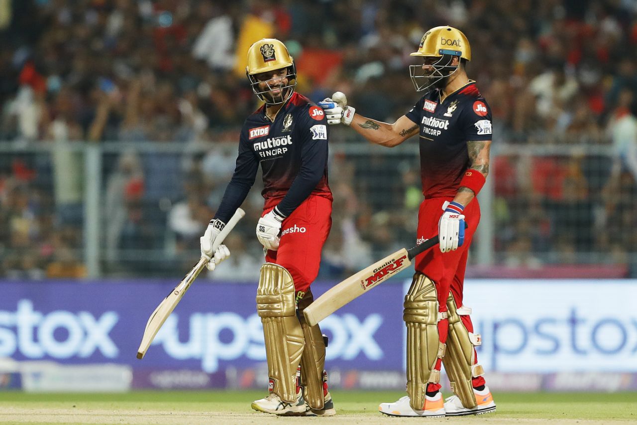 Rajat Patidar was the aggressor in a half-century stand with Virat Kohli, Lucknow Super Giants vs Royal Challengers Bangalore, IPL 2022, Eliminator, Kolkata, May 25, 2022