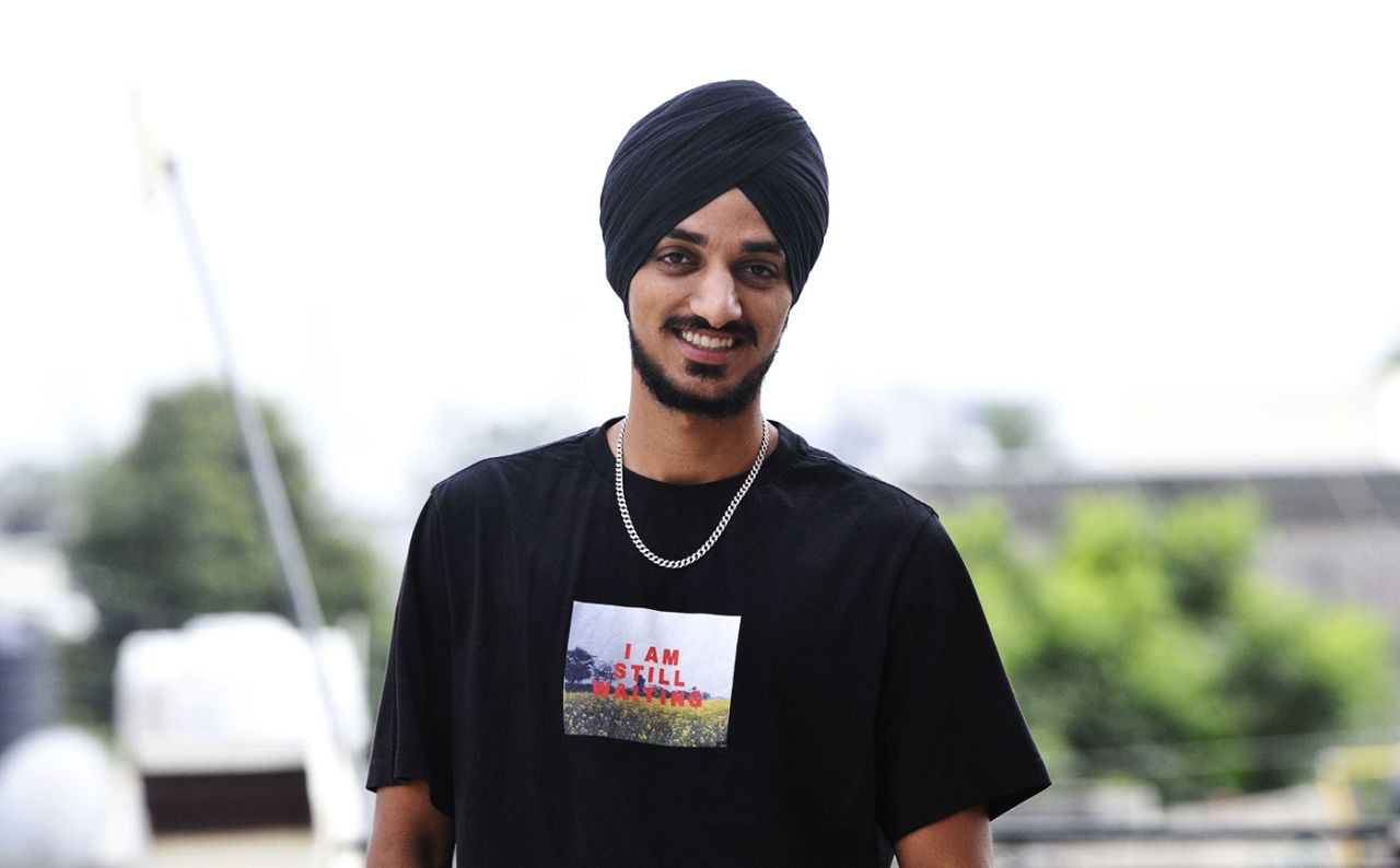 Arshdeep Singh in his home in Kharar, Chandigarh, June 11, 2021