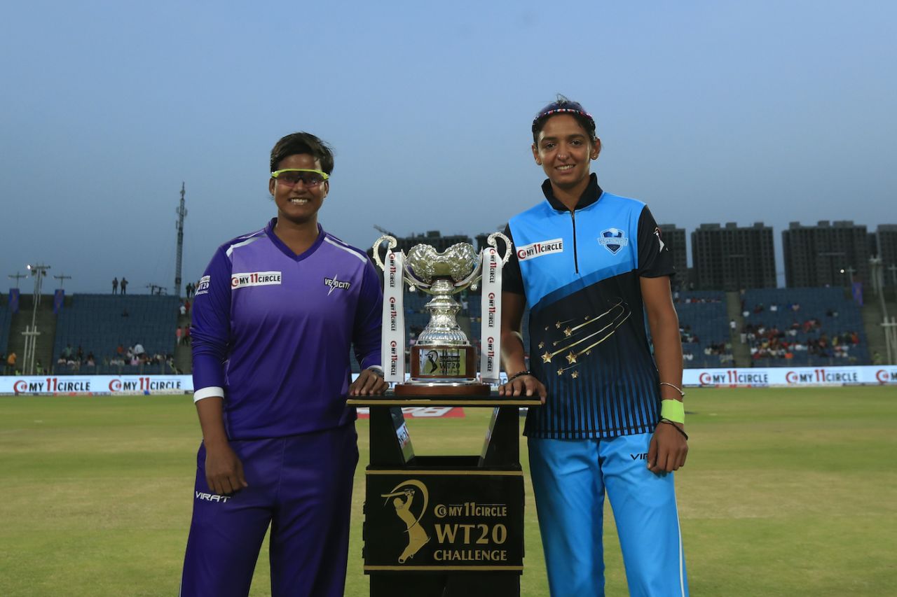 It's finals day, who between Harmanpreet Kaur and Deepti Sharma will lift the trophy at the end of the evening?, Supernovas vs Velocity, Women's T20 Challenge 2022 Final, Pune, May 28, 2022