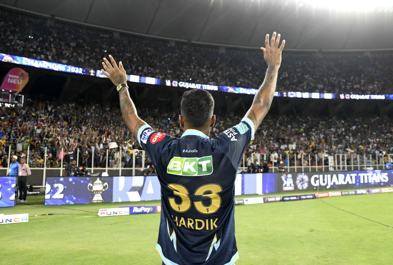 The IPL 2022 final was as much a victory for Hardik Pandya as it was for Titans, Gujarat Titans, Final, IPL 2022, Ahmedabad, May 29, 2022