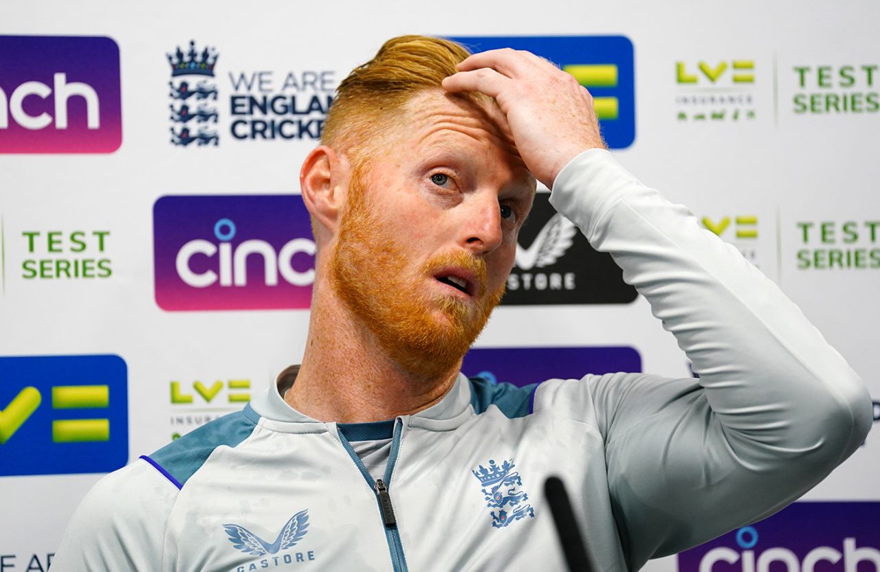 Ben Stokes addresses the media, England vs New Zealand, 1st Test, Lord's, June 1, 2022