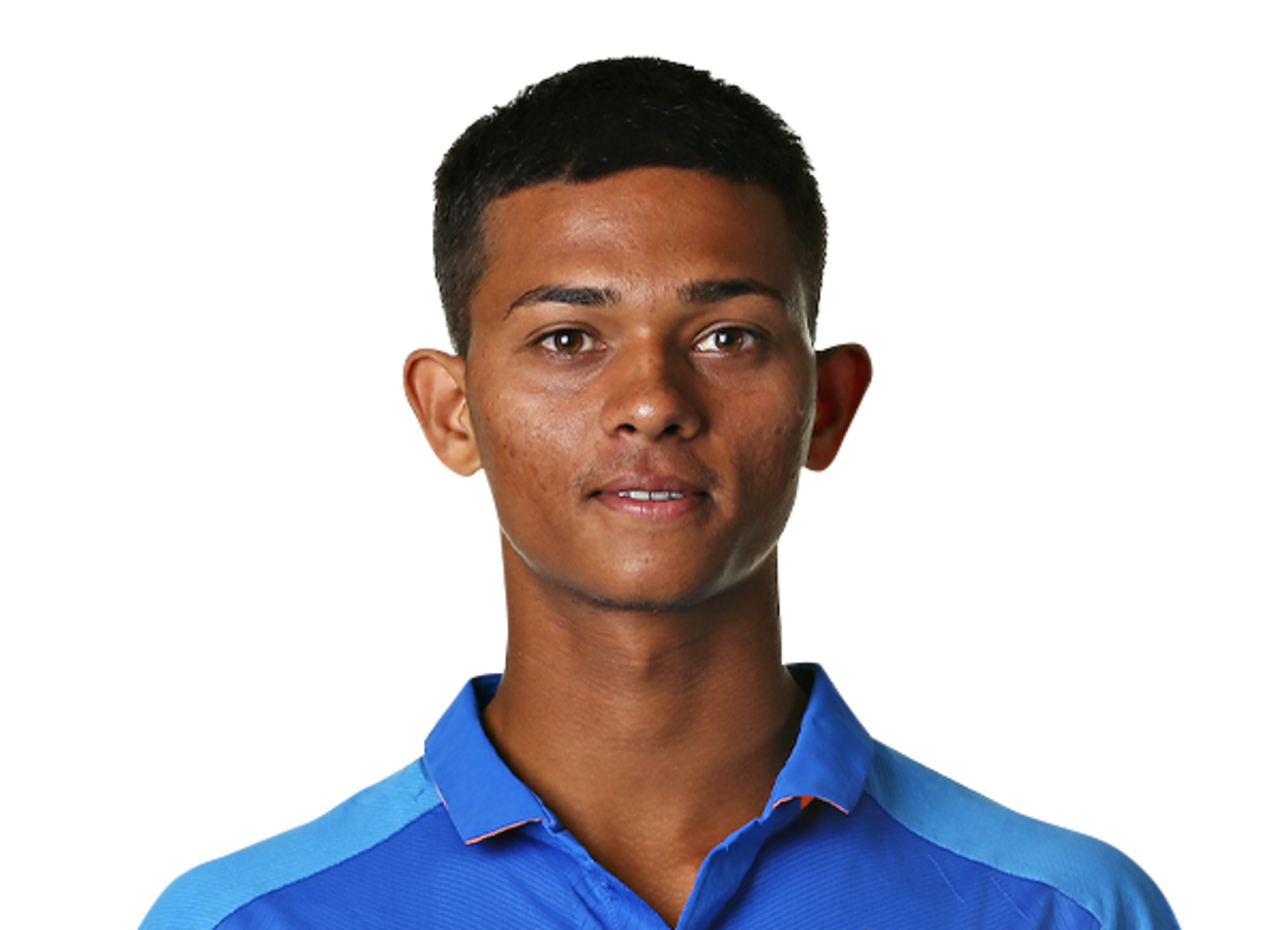 Yashasvi Jaiswal, player page headshot cutout 2022